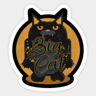 Notorious Big Cat Sticker